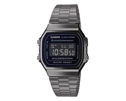 Casio Vintage Iconic A168WEGG-1BEF Unisex Horloge 39 mm - Grijs