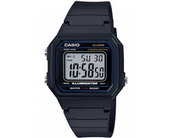 Casio  W-217H-1AVEF Horloge - Kunststof - Zwart - Ø 40 mm