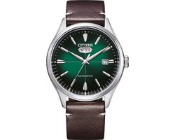 Citizen NH8390-03XE Horloge - Leer - Bruin - Ø 40 mm