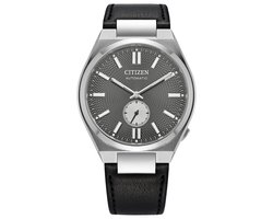 Citizen Tsuyosa NK5010-01H Horloge - Leer - Zwart - Ø 40 mm