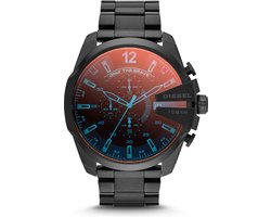 Diesel Mega Chief DZ4318 Herenhorloge 51 mm - Zwart