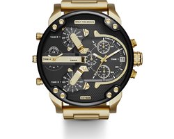 Diesel Mr Daddy 2.0 DZ7333 Herenhorloge 57 mm - Goudkleurig