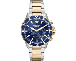 Emporio Armani AR11362 Herenhorloge 43 mm - Zilverkleurig