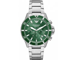 Emporio Armani AR11500 Herenhorloge 43 mm - Zilver