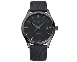 Frédérique Constant  FC-303BB5TB6 Horloge - Leer - Zwart - Ø 39 mm