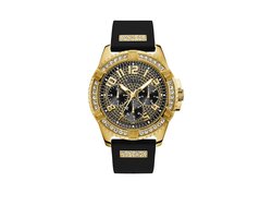 GUESS W1132G1 heren horloge 48 mm - Zwart