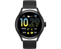 Ice Watch Ice Smart 2.0 - Black - 1.2 Amoled 023962 Horloge - Siliconen - Zwart - Ø 39 mm