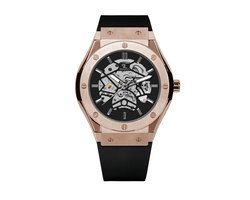 Palucci Scheletro Automatic Watch Bronze - Herenhorloge - Automatisch Uurwerk