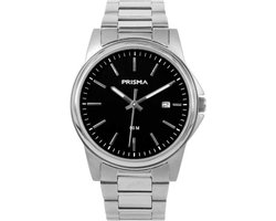 Prisma Heren Edelstaal 5 ATM horloge P.1695