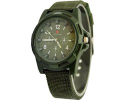 Swiss Army Horloge Groen | Nylon | Ø 40 mm | Fashion Favorite