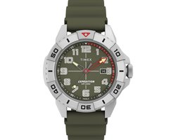 Timex Expedition North Ridge TW2V40700 Horloge - Siliconen - Groen - Ø 42 mm