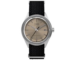 Timex Marlin Jet TW2Y06300 Horloge - Textiel - Zwart - Ø 38 mm