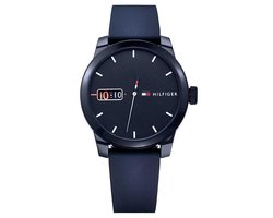 Tommy Hilfiger TH1791381 Horloge - Siliconen - Blauw - 42 mm