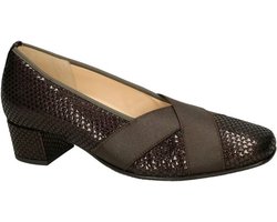 Hassia -Dames - bruin donker - pumps & hakschoenen - maat 36.5