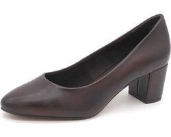 Marco Tozzi Dames Pump - 22435-397 Donkerbruin - Maat 36