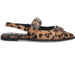 Sacha - Dames - Leopard buckle slingbacks - Maat 36