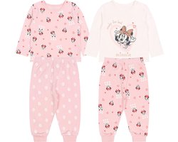 2x tweedelige katoenen pyjama Mini Mouse DISNEY OEKO-TEX   0-3 m 62 cm