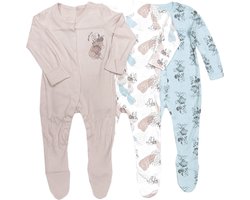 3 Slaappakjes - Pyjama's - Minnie - Maat 6-9 mnd