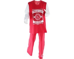 Ajax Pyjama Forever - Maat 92 - Rood/Wit