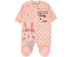 Baby pyjama meisjes - Babykleding - Bunny is love