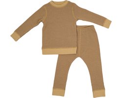 Babypyjama maat 68 Aanbieding - Geel - 4-6 maanden - Elastisch katoen