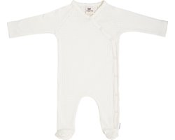 Baby's Only Boxpakje met voetjes Dream - Baby Pyama - Kruippakje Baby - Boxpakje gemaakt van 100% ecologisch katoen - Cream - Maat 50 - GOTS