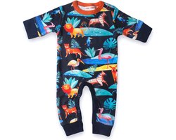 Babyshower - kraamcadeau - Boxpak - Onesie - 100% - eco biologisch katoen - baby - unisex - Tropical - maat 68 (4-6mnd)