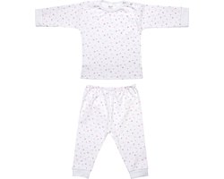 Beeren Body Wear - Baby Pyjama - Bloemetjes - Maat 50/56 - Roze - 100% katoen