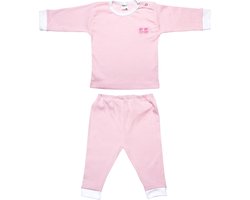 Beeren Bodywear Jongens Pyjama Stripe - Roze - Maat 74/80