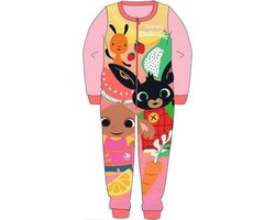 BING BUNNY onesie - maat 86/92 - Bing pyjama huispak - roze