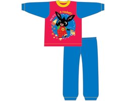 Bing pyjama - maat 92 - 100% katoen - BING pyjamaset - rood / blauw