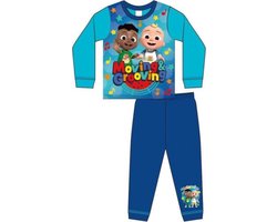 Cocomelon pyjama - blauw - CoCo Melon pyama - maat 92