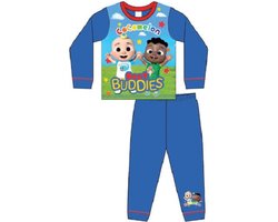 Cocomelon pyjama - blauw - CoCoMelon pyama Best Buddies - maat 86