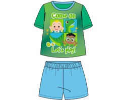 Cocomelon shortama - katoen - CocoMelon pyjama korte broek en t-shirt - maat 1,5 / 2 jaar - 92