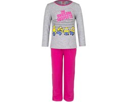 Despicable me meisjes pyjama minions Grijs  - 104