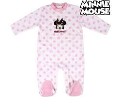 Disney Baby Minnie Mouse Boxpak - Velours - Wit/Roze - Maat 50/56 (1 maand)