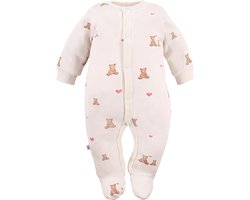 Eevi - Boxpakje/Slaappakje/Pyjama/Onesie - Beertjes - Maat 62 - 2 t/m 4 maanden