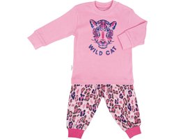 Frogs and Dogs - Pyjama Luipaard - Roze - Maat 74 - Meisjes