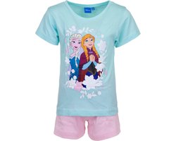 Frozen Pyjama / Shortama - Mintgroen/Roze - Maat 92