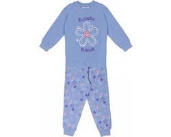 Fun2Wear - Flower Power | Lavender Blue meisjes jongens - Katoen - Maat 92