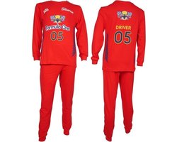 Fun2Wear Formula 1 Pyjama Rood - Maat 152