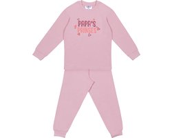 Fun2Wear - Papa's Prinses | Roze meisjes jongens - Katoen - Maat 104