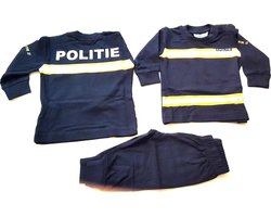 Fun2Wear | Politie Pyjama | Navy Blauw | Maat 62