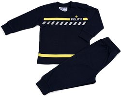 Fun2Wear - Pyjama Baby Politie Uniform | navy blauw meisjes jongens - Katoen - Maat 62