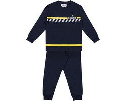 Fun2Wear - Pyjama Baby Politie Uniform | navy blauw meisjes jongens - Katoen - Maat 68