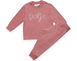 Fun2Wear - Pyjama Dotje Oud - Roze - Maat 104 -