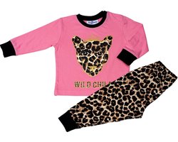 Fun2Wear - Pyjama Wild Child - Roze - Maat 68 - Meisjes