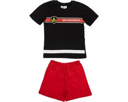 Fun2Wear - Shortama Brandweer - - Maat 86 -