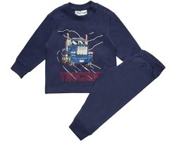 Fun2Wear - Truckin | Navy meisjes jongens - Katoen - Maat 110/116