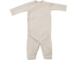 Lodger Boxpakje newborn - 100% katoen - Met voetjes - Maat 50 - Creme